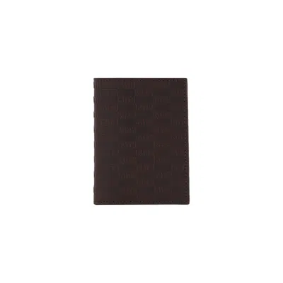 Pre-owned Kith Monogram Bi-fold Wallet 'incognito' | Brown | Men's Size Onesize