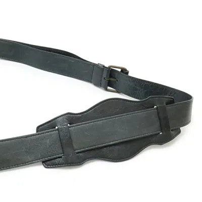 Pre-owned Balenciaga Gray Green Leather Shoulder Bag ()