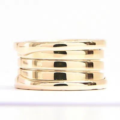 Pre-owned Bvlgari B.zero1 Yellow Gold Yellow Gold (18k) Band Ring ()
