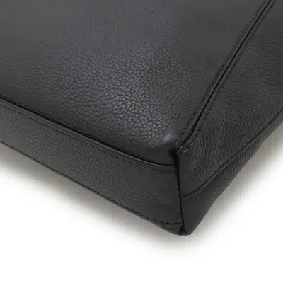 Pre-owned Bvlgari Black Leather Shoulder Bag ()