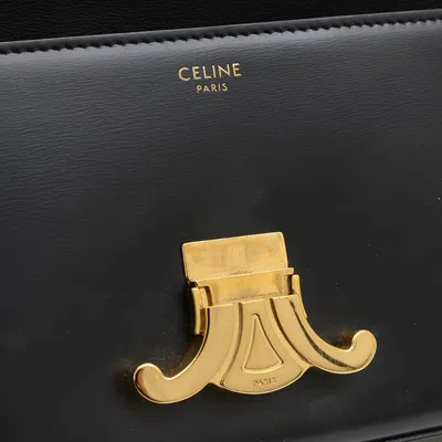 Pre-owned Celine Black Leather Shoulder Bag ()