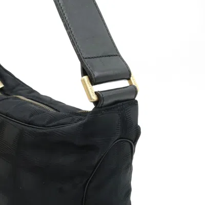 Pre-owned Chanel New Travel Line Black Jacquard Leather Handbag Shoulder Bag ()