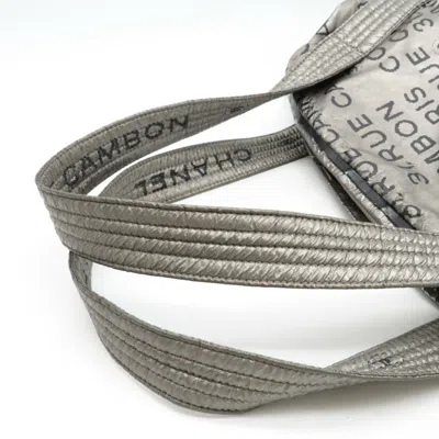 Pre-owned Chanel Unlimited Silver Nylon Shoulder Bag Tote Bag ()