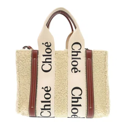 Pre-owned Chloé Beige Brown Leather Handbag Tote Bag ()