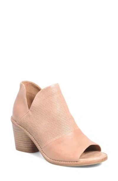 Söfft Molly Open Toe Bootie In Brown
