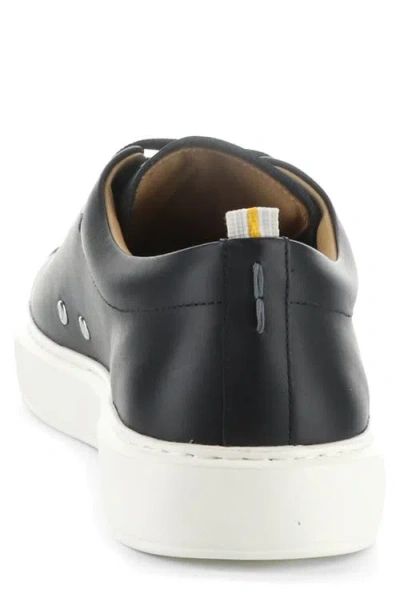 Ambitious Leather Sneaker In Black