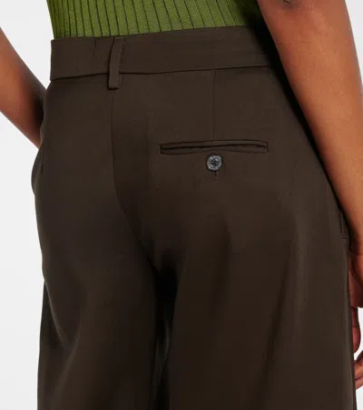 Acne Studios Women Tailored Trousers In Brown