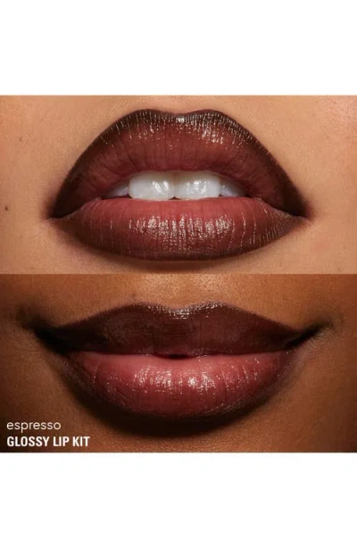 Kylie Cosmetics 2-pc. Glossy Lip Set In Brown