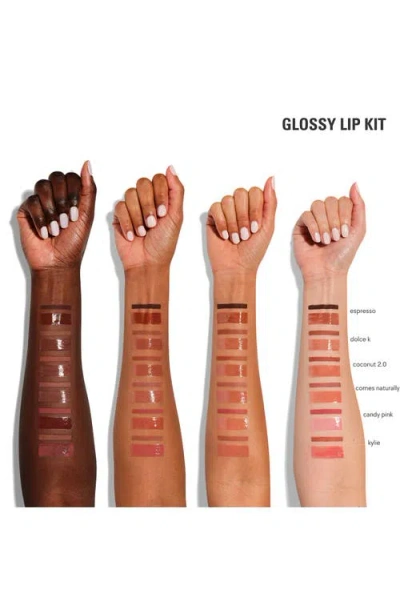 Kylie Cosmetics 2-pc. Glossy Lip Set In Brown