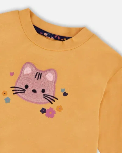 Deux Par Deux Tunic And Leggings Set In Yellow