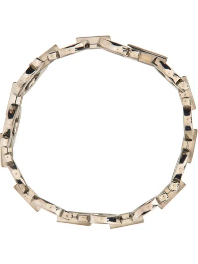Ferragamo Gancini Bracelet In Metallic