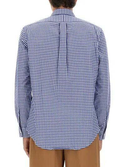 Polo Ralph Lauren Ralph Lauren Gingham Long Sleeve Shirt Blue In Blue