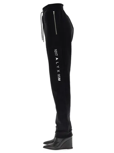 1017 Alyx 9 Sm Jogging Pants "visual" In Black