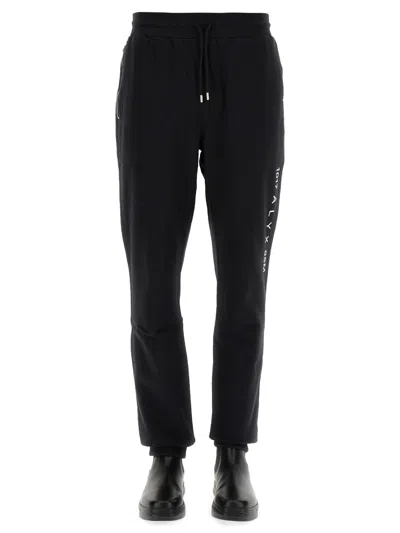 1017 Alyx 9 Sm Jogging Pants "visual" In Black