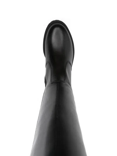 Nero Giardini 70mm Block-heel Buckle Boots In Black
