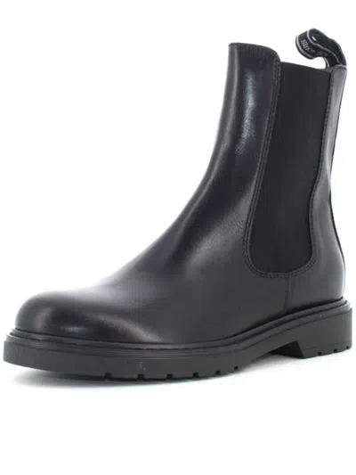 Nero Giardini Elastic-panel Chelsea Boots In Black