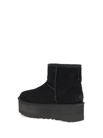 Ugg Classic Mini Platform Boots Black In Black
