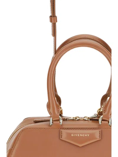 Givenchy Women Antigona East-west Mini Handbag In Brown