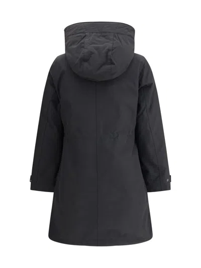Woolrich Authentic 3 In 1 Parka Jacket In Black