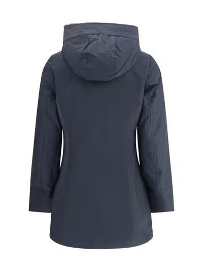 Woolrich Boulder Down Jacket In Blue