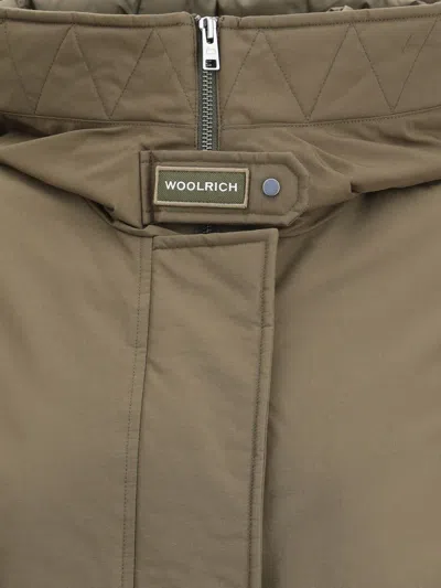 Woolrich Authentic 3 In 1 Parka Jacket In Green