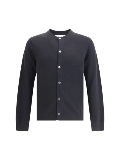 Comme Des Garçons Long-sleeved Sweater In Black