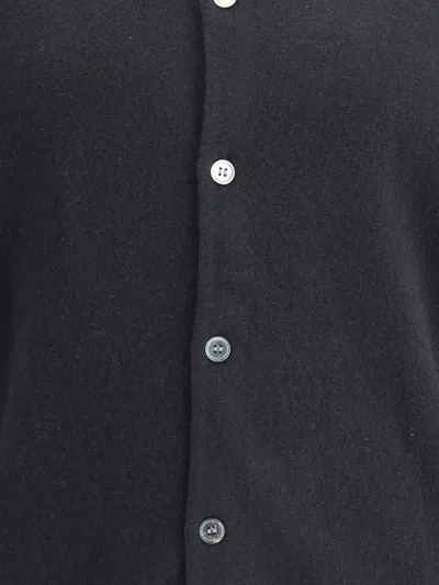 Comme Des Garçons Long-sleeved Sweater In Black
