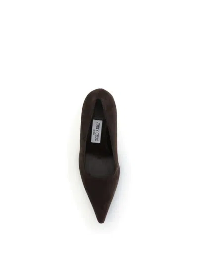 Jimmy Choo Stiletto High Heels In Brown