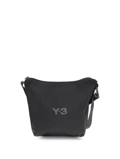 Y-3 Adidas Shoulder Bags In Black
