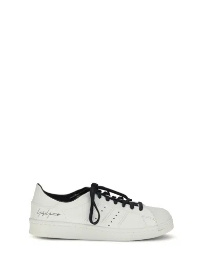 Y-3 Superstar Sneakers In White
