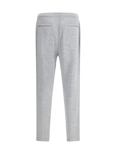 Brunello Cucinelli Men Cashmere Sweatpants In Gray