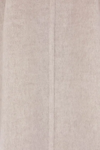 Brunello Cucinelli Double Worked Caban In Virgin Wool And Cashmere Cloth With Shiny Cuff Details Clo In Sand