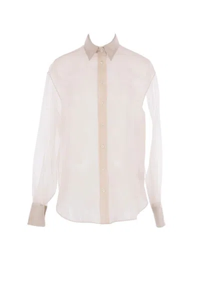 Brunello Cucinelli Shirts In White