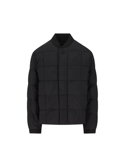 Massimo Osti Studio Quilted Padded Jacket In Black