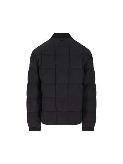 Massimo Osti Studio Quilted Padded Jacket In Black