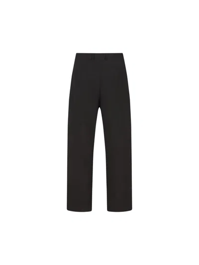 Massimo Osti Studio Button-fastening Pocket Trousers In Black
