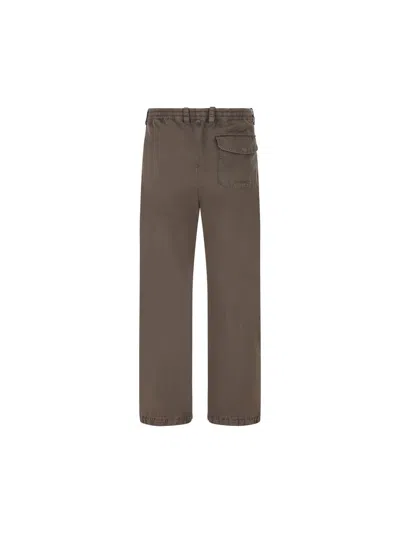 Massimo Osti Studio Patch-pocket Trousers In Green