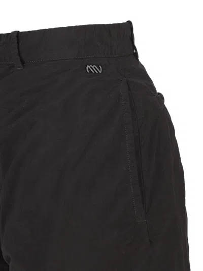 Massimo Osti Studio Button-fastening Pocket Trousers In Black