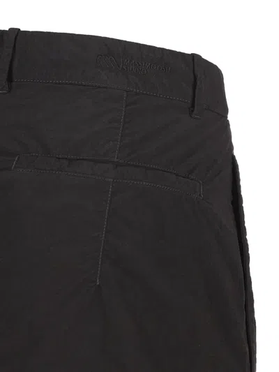 Massimo Osti Studio Button-fastening Pocket Trousers In Black