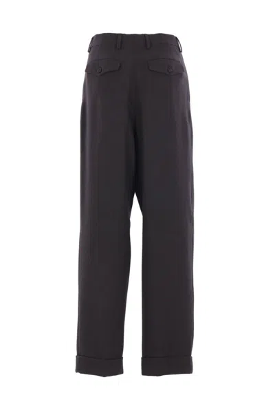 Dries Van Noten Trousers In Blue