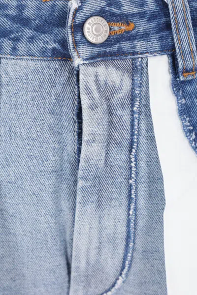 Mm6 Maison Margiela Mm6 By Maison Margiela Reversed Front Jeans In Blue