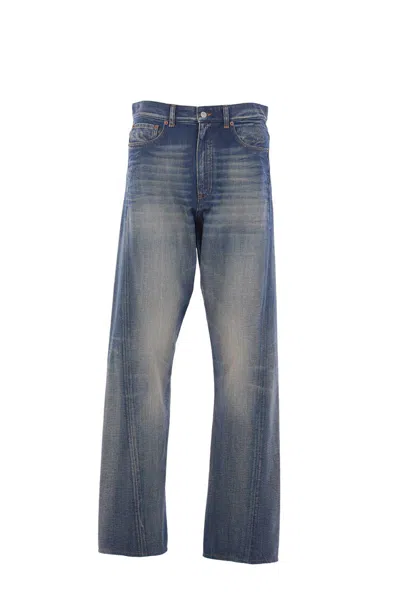 Mm6 Maison Margiela Jeans In Blue