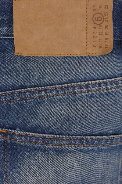 Mm6 Maison Margiela Jeans In Blue