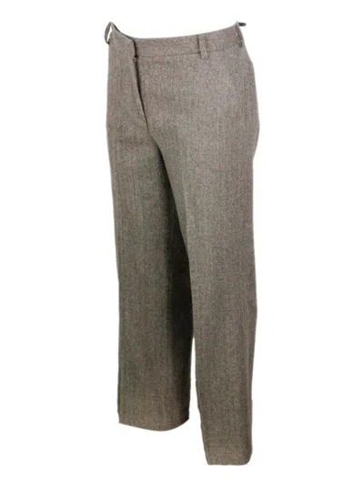 Antonelli Florence Trousers In Gray