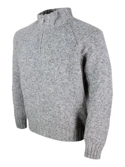 Barba Napoli Sweater In Gray