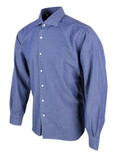 Barba Napoli Barba Shirts In Blue