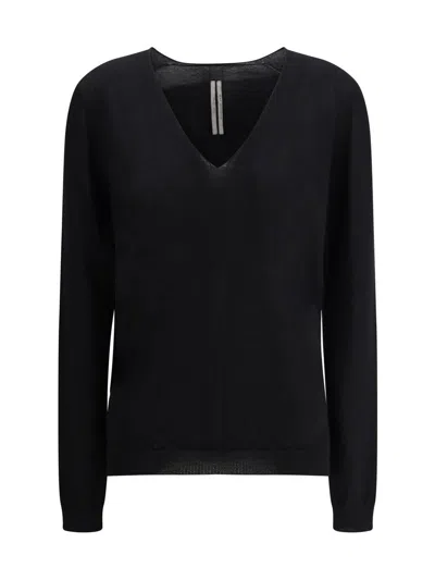 Rick Owens Knitwear In Black
