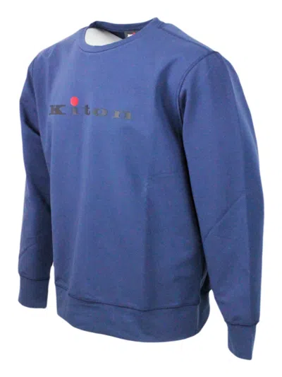 Kiton Sweaters In Blue