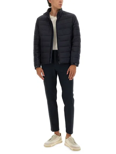 Hugo Boss Boss Regular Fit Water Repellent Jacket In Black
