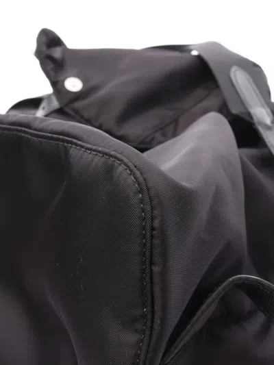 Pre-owned Prada 2010s Vela Stud-detail Backpack In Black